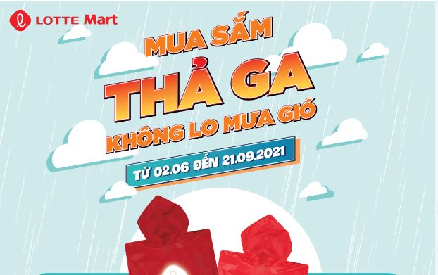 Mua sắm thả ga, không lo mưa gió