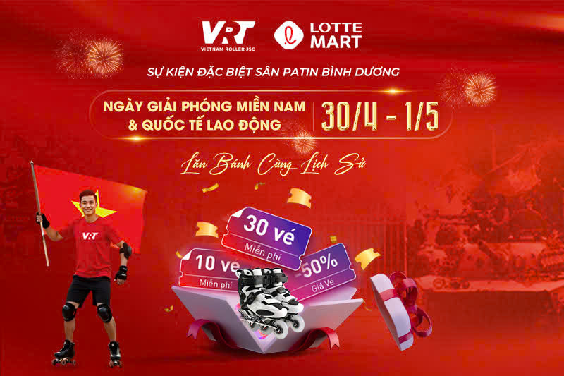 SÂN PATIN VRR - SỰ KIỆN ĐẠI TIỆC SINH NHẬT VRR BÌNH DƯƠNG – 1 NĂM RỰC RỠ